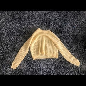 Yellow sweater
